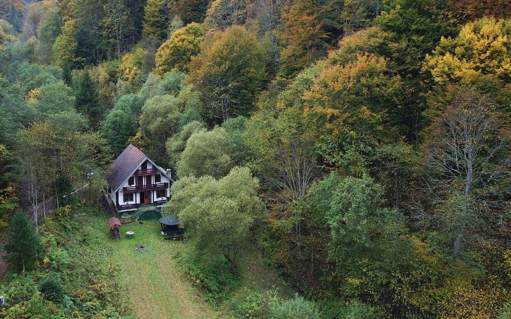 Cabana Satic Piatra Craiului La Doi viermi Exterior foto